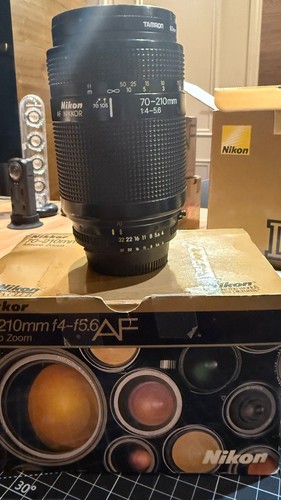Nikon nikkor 70 210mm - nikon,