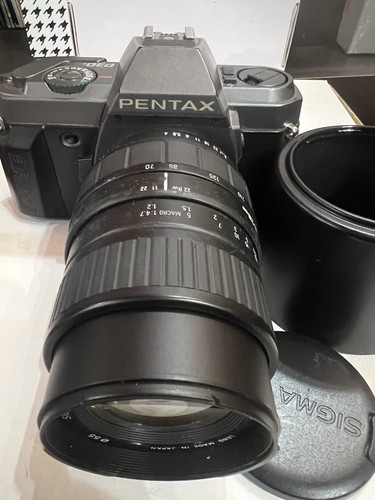 Pentax p30 sigma 70 210 - +, 70-210
