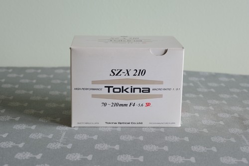 Tokina 210 f - sz-x,